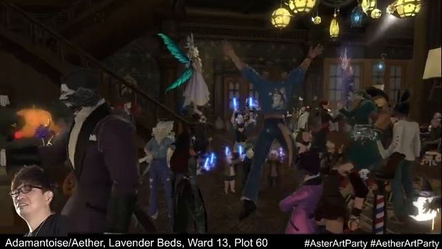 Asterians #FFXIV Art Party - Slash Mountain смотреть онлайн