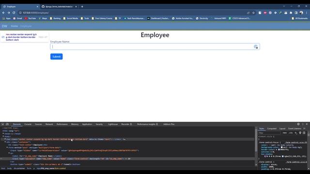 Django Forms: widgets смотреть онлайн