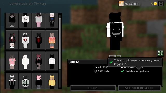 20+ Skin pack with cape смотреть онлайн