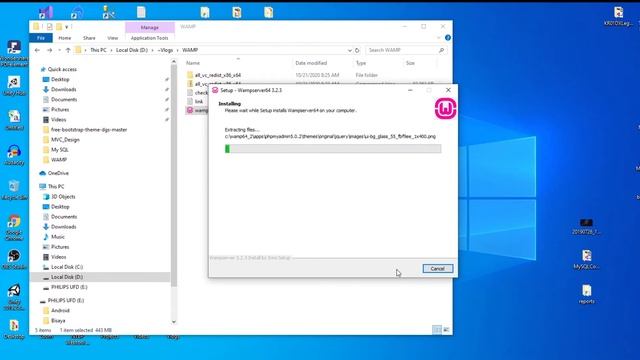 How to Download and Install Wamp Server on Windows 10 смотреть онлайн