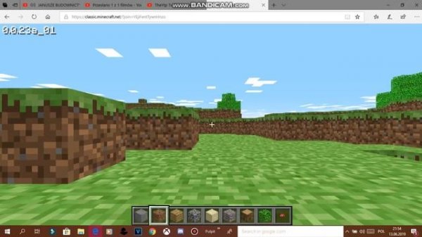 Minecraft Launcher Classic 0.0.23a_01 celebrating 10 years (edycja 2009)