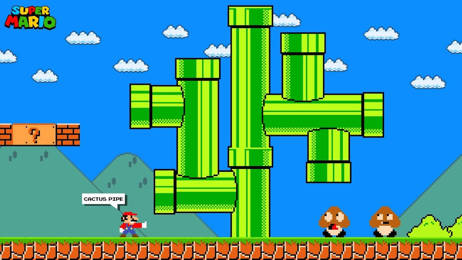 СУПЕР MARIO! Mario может все! смотреть онлайн