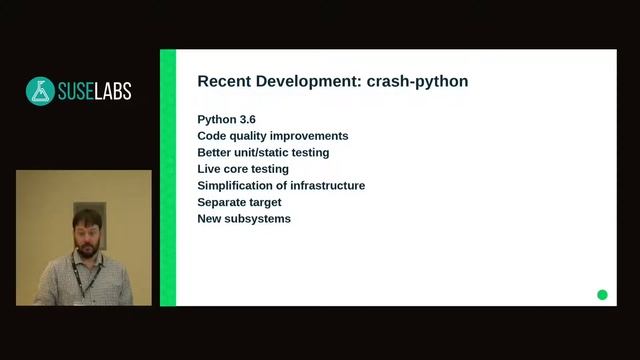 SUSE Labs Conference 2019 - Semantic Kernel Debugging with crash-python (et al) смотреть онлайн