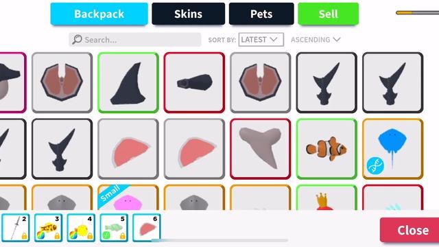 Hammerhead shark egg in fishing simulator. I have every basic sea creature in the game. смотреть онлайн