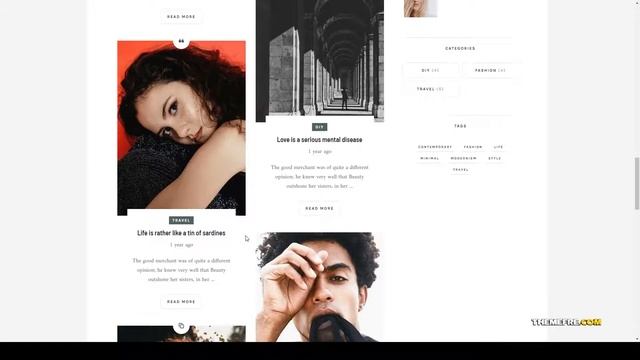 Erena - A Modern WordPress Blog Theme смотреть онлайн