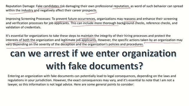 Can Police Arrest Fake Candidates | Companies Do Take Black List Actions Against Fake Candidates?| смотреть онлайн