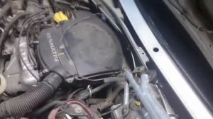 Работа снятой трапеции стеклоочистителей Логан