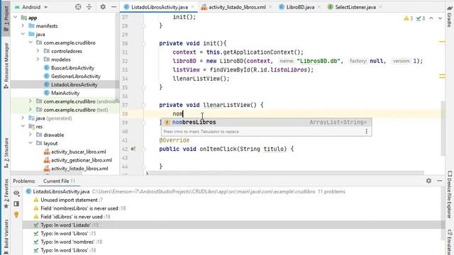6 CRUD SQLite en Android con Java смотреть онлайн