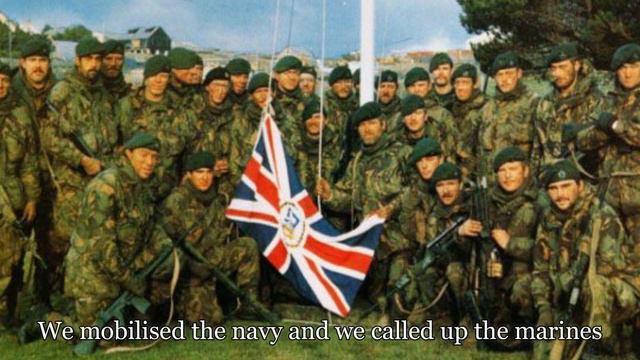 (British Patriotic Song) : The Battle of Falklands Islands смотреть онлайн
