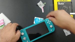 Установка Защитное стекло на Нинтендо Свитч Лайт с ссылкой на магазин (Aliexpress)