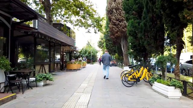 Адлер прогулка по улице  Кирова | Сочи октябрь 2021
