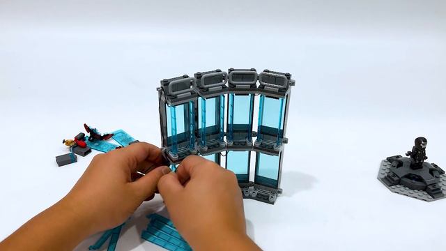 Install Lightailing Light Kit For Lego Iron Man Armory 76216 смотреть онлайн