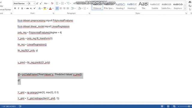 Polynomial Regression смотреть онлайн