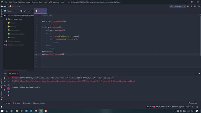 OpenCV4 with Python Tutorial #4 || Videos : Read , Show , Write смотреть онлайн