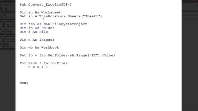 Automation: Excel to PDF Converter in VBA || File System Object Method || Convert Multiple files смотреть онлайн