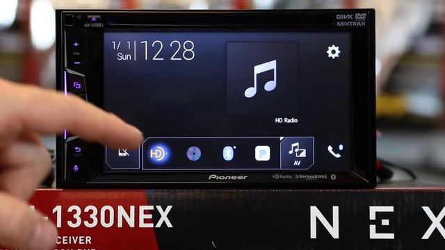 Pioneers new AVH 1330NEX 6 2" Carplay radio unboxing and review смотреть онлайн