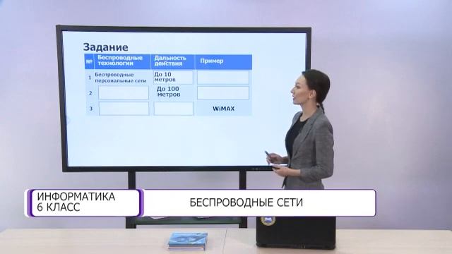 Информатика. 6 класс. Беспроводные сети /20.10.2020/ смотреть онлайн