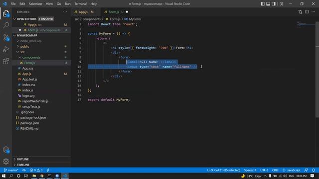 18# React Hooks, create digital clock, create Form, Submit Form #reactjs #hooks смотреть онлайн