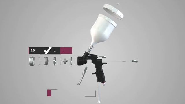DeVillbis 3d model spray gun смотреть онлайн