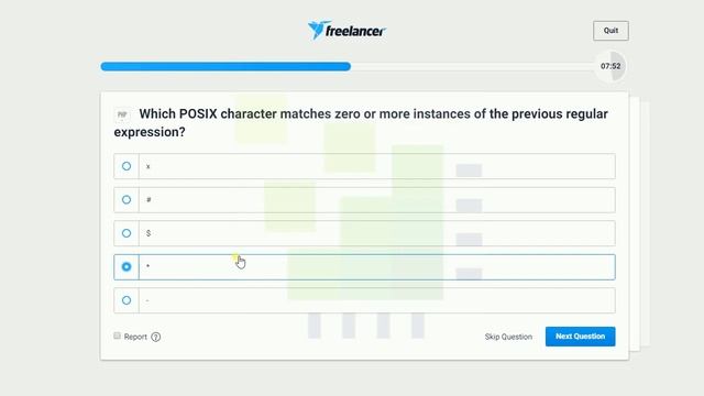 Freelancer PHP - Level 1 Exam (80%) смотреть онлайн