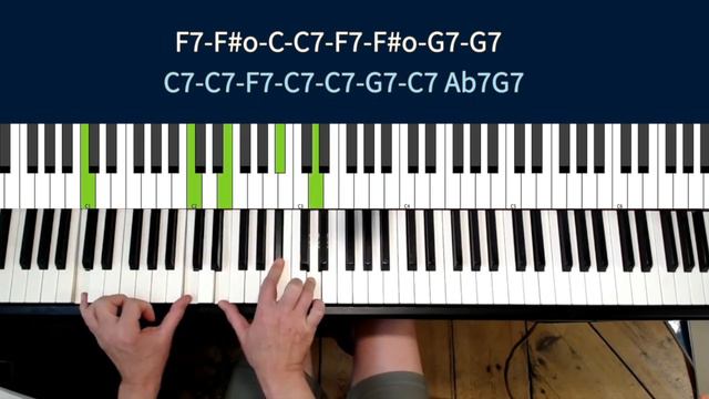 Blue Monday, Fats Domino, Piano Tutorial, Rhythm & Blues смотреть онлайн