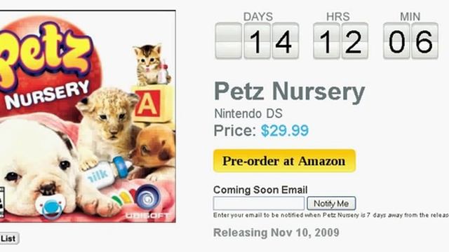 Petz Nursery DS Countdown смотреть онлайн