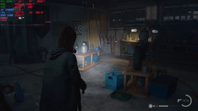 Alan Wake 2 PC 4K Ultra RTX 4090 i9 14900KF DLSS Quality Mode Gameplay Video The Village Part 8 смотреть онлайн