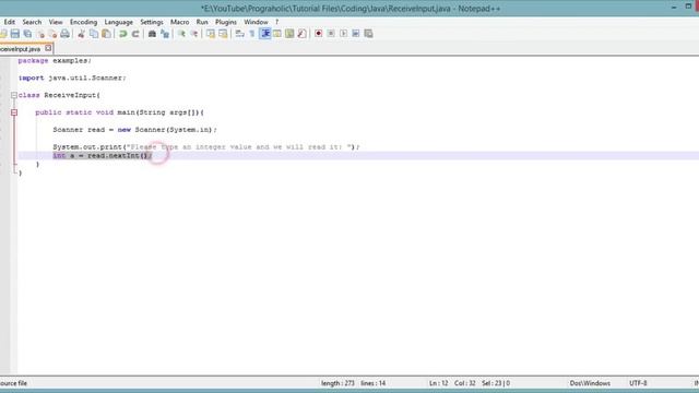 How to Read Input From User by Interacting - Java смотреть онлайн