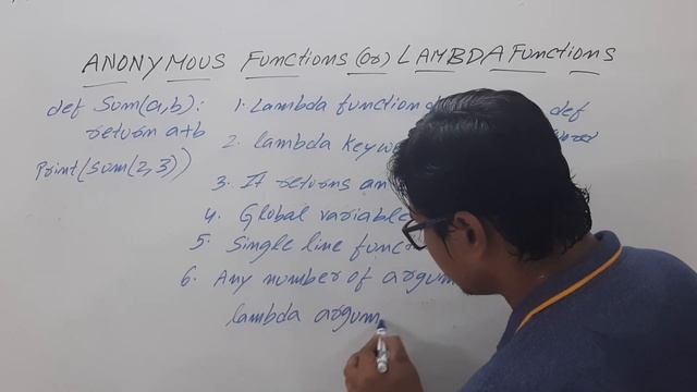 L 42: LAMBDA FUNCTION IN PYTHON | ANONYMOUS FUNCTION IN PYTHON | PYTHON COURSE FOR BEGINNERS смотреть онлайн