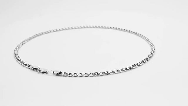 Описание цепи плетения "Овальный бисмарк" (40102 черн.) смотреть онлайн