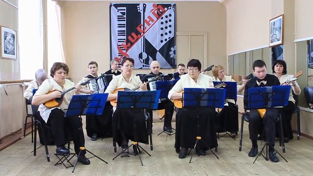 Ансамбль русских народных инструментов "Акцент" ДШИ №5 г. Орск Малыгин Попурри смотреть онлайн