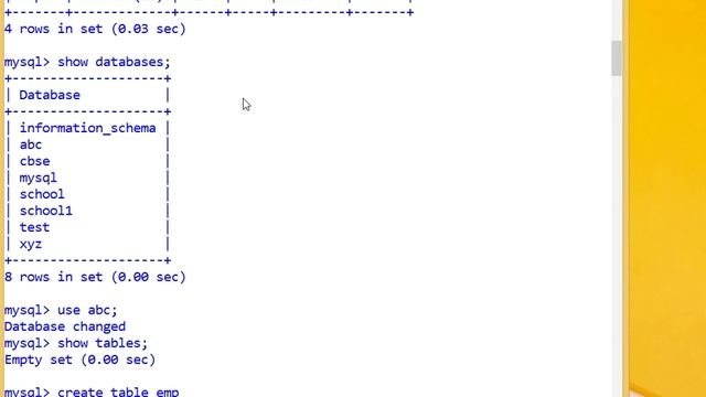 MySql Create Table Class XI and XII CBSE смотреть онлайн