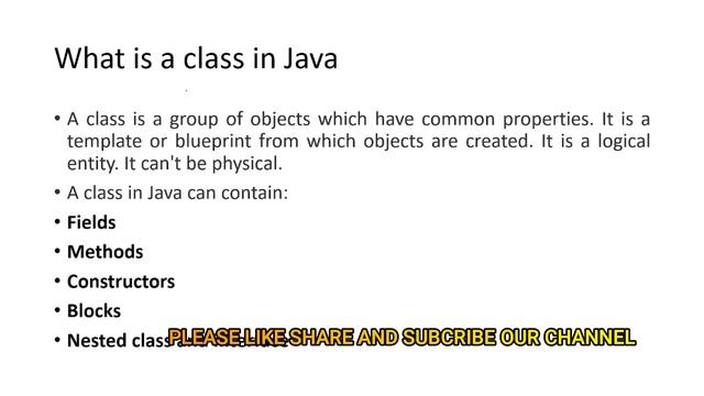 What is Object and Class in Java | OOPS in java with example | #java #studypoint смотреть онлайн