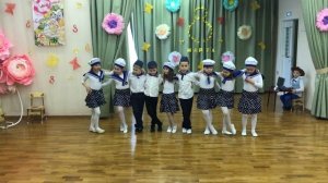 Танец "Яблочко" в исполнении детей старшей группы
