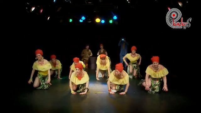 Танец "Африканские песни", коллектив "АЗХАР" смотреть онлайн