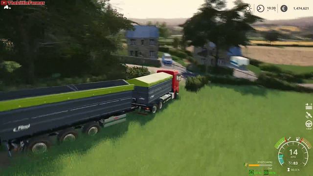 Weeding. Sheep Care. Harvesting Oat & Making Straw Pellets ⭐ Greenwich Valley #88 ⭐ FS19 TimeLapse