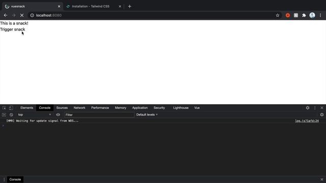 Build a Snackbar with Vue смотреть онлайн