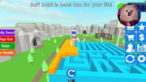 СТРОЮ РАДУЖНЫЙ ЛАБИРИНТ ЧТОБЫ ВЫЖИТЬ В РОБЛОКС ! ДВА НОВЫХ ЭТАЖА ЛАБИРИНТА В ROBLOX !