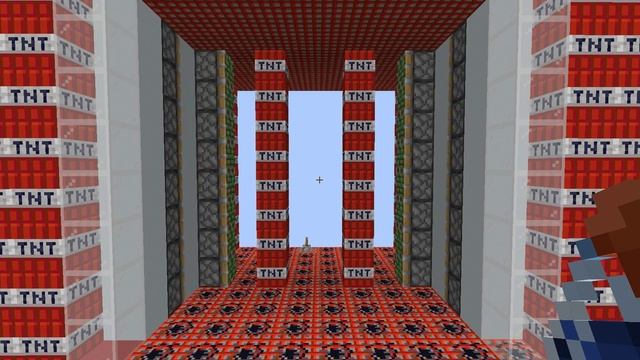8x8 TNT Door (FIRST); Minecraft 1.16.5; The Biggest TNT Piston Door Ever Built смотреть онлайн