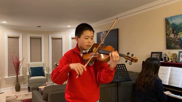 RCM Violin Level 6 - Andantino in the Style of Martini by Fritz Kreisler смотреть онлайн