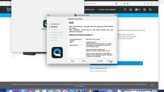 How to install Go pro desktop application Quick on Macbook pro смотреть онлайн