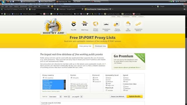 How to setup an IP:Port Proxy in Firefox (How to surf anonymously) смотреть онлайн