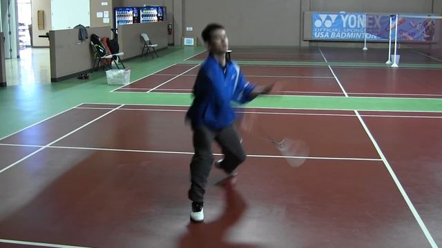 Badminton Footwork #3 - Middle Right Side of The Court смотреть онлайн