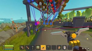 Полностью автоматическая авто ферма в Scrap Mechanic.