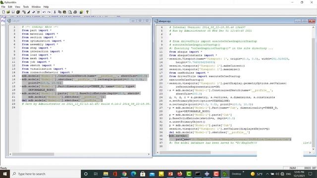 *.JNL file of Abaqus: Open files of newer versions, Recover corrupted files смотреть онлайн