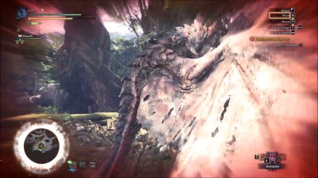 Getting to Rathalos - A Fiery Throne Atop the Forest - Monster Hunter World Gameplay 18 смотреть онлайн