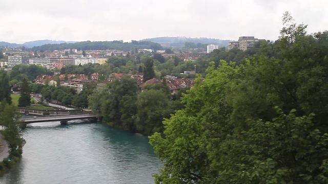Река Ааре. Берн. Switzerland. Bern