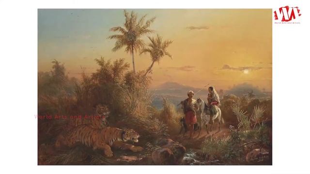 Artist Raden Saleh (1807 - 1880) | Indonesia Painter | WAA смотреть онлайн