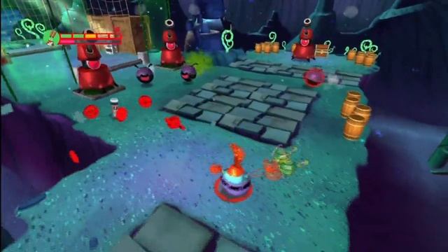 Spongebob Squarepants Plankton's Robotic Revenge - Gameplay Walkthrough - Part 9 - Krabs! (HD) смотреть онлайн