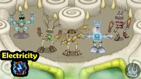 All single-element Monsters (My Singing Monsters) 4k